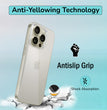 Never/Anti yellowing premium back case for iPhone