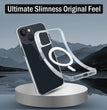 Never/Anti yellowing with Mag safe premium case for iPhone