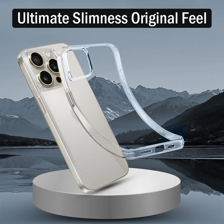 Never/Anti yellowing premium back case for iPhone