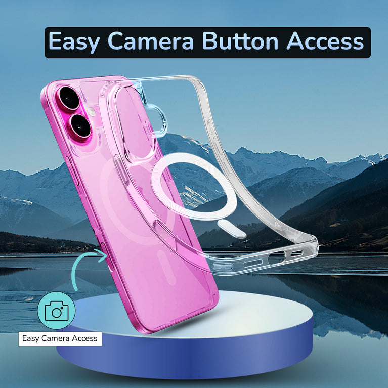 Never/Anti yellowing with Mag safe premium case for iPhone