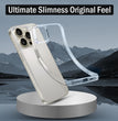 Never/Anti yellowing premium back case for iPhone