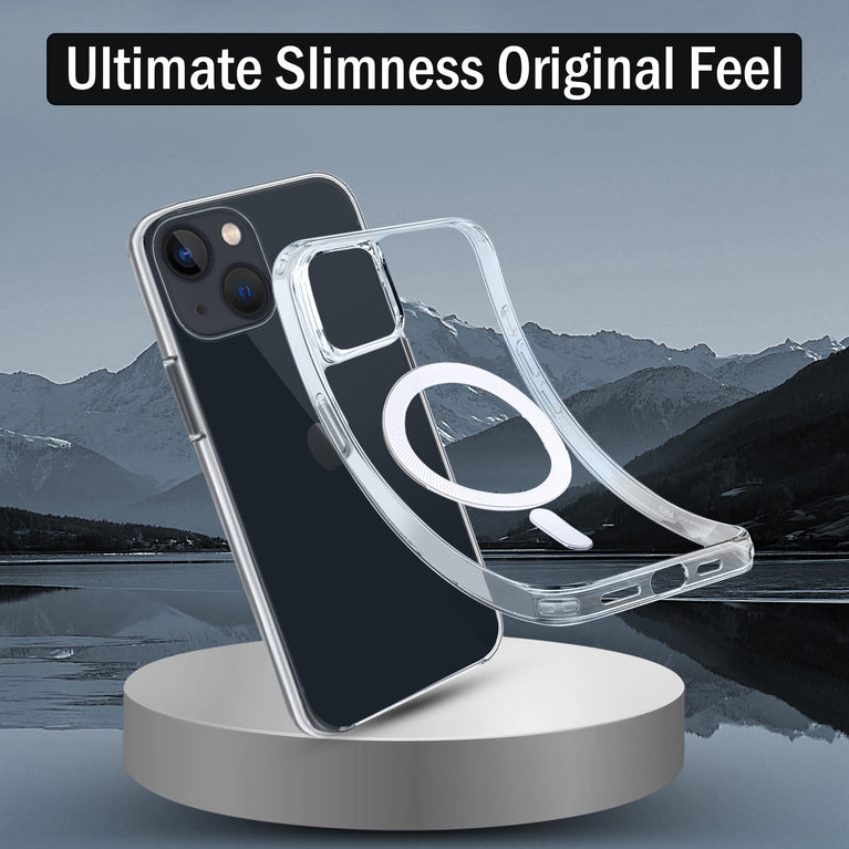 Never/Anti yellowing with Mag safe premium case for iPhone