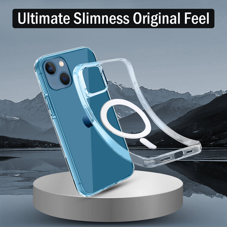 Never/Anti yellowing with Mag safe premium case for iPhone