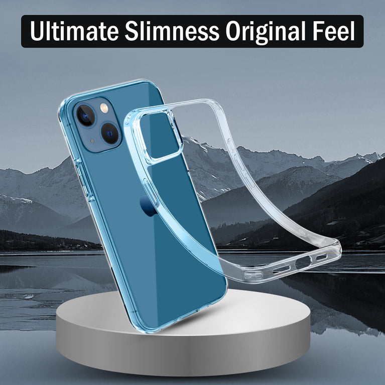 Never/Anti yellowing premium back case for iPhone