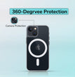 Never/Anti yellowing with Mag safe premium case for iPhone