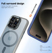 IPhone Premium TPU+PC Material/ Metal Camera Ring/ Slim/ Drop Protection/ Camera Protection/ Soft Touch Back Cover